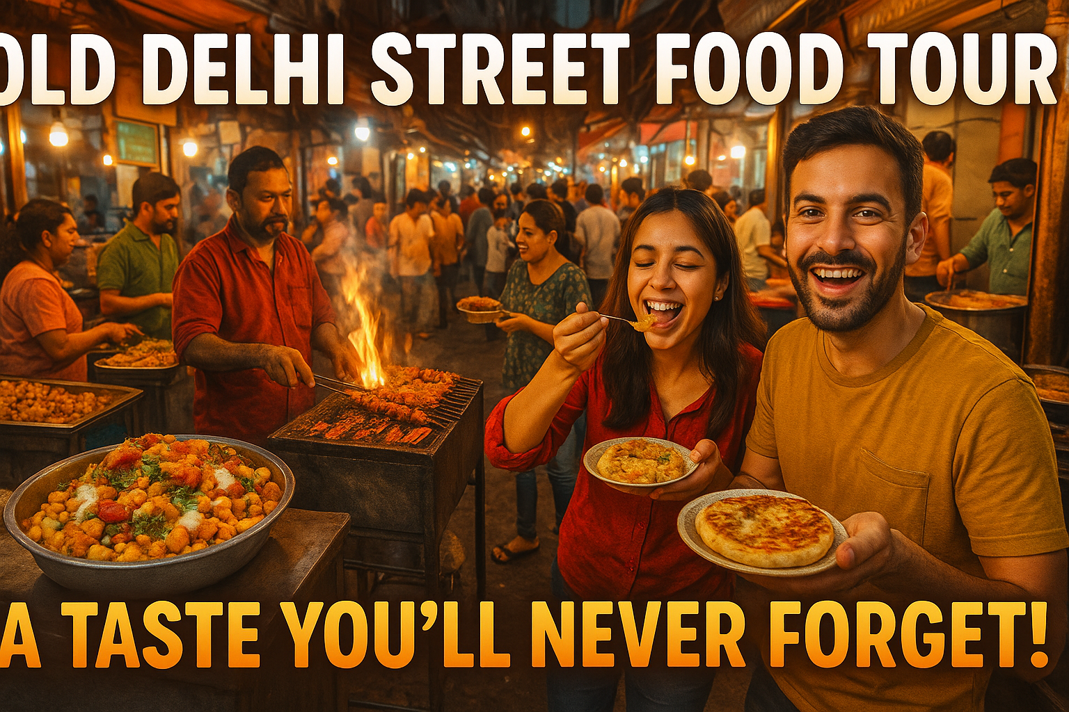 Delhi Street Food delicacy